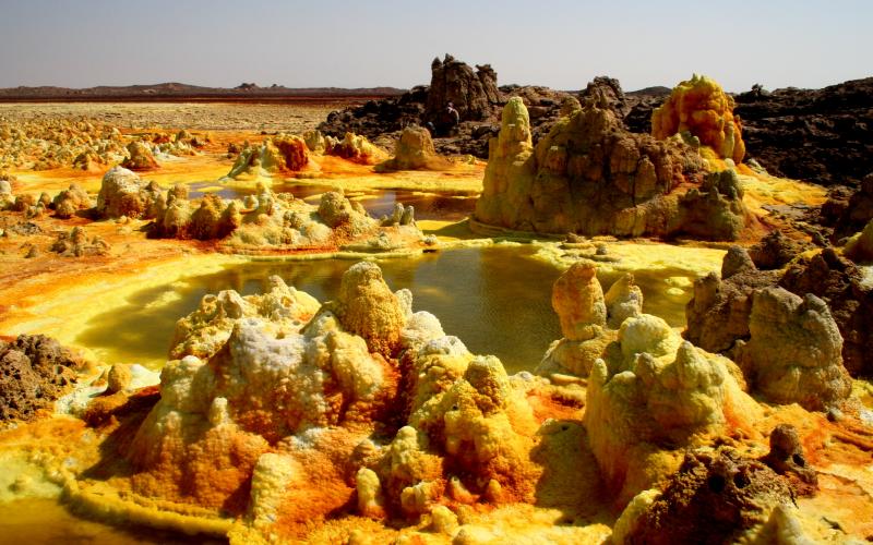 Ethiopia: Dallol, a volcano straight out of a science fiction movie!